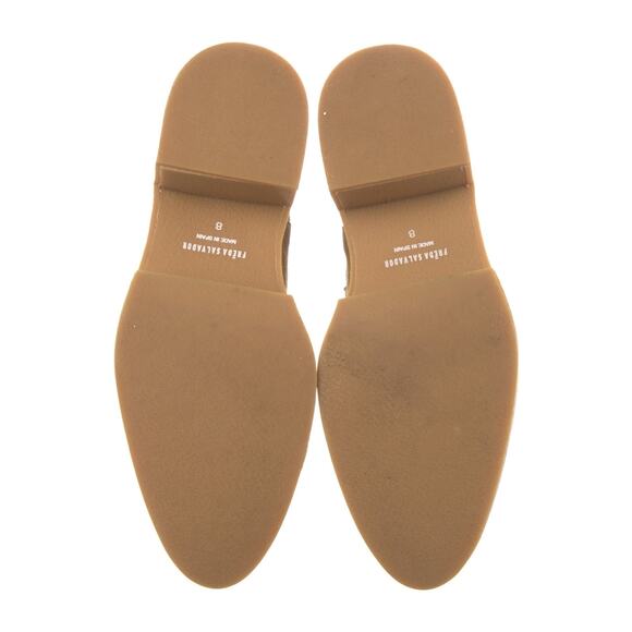 Freda Salvador Tan Ankle Boots - Picture 4 of 6